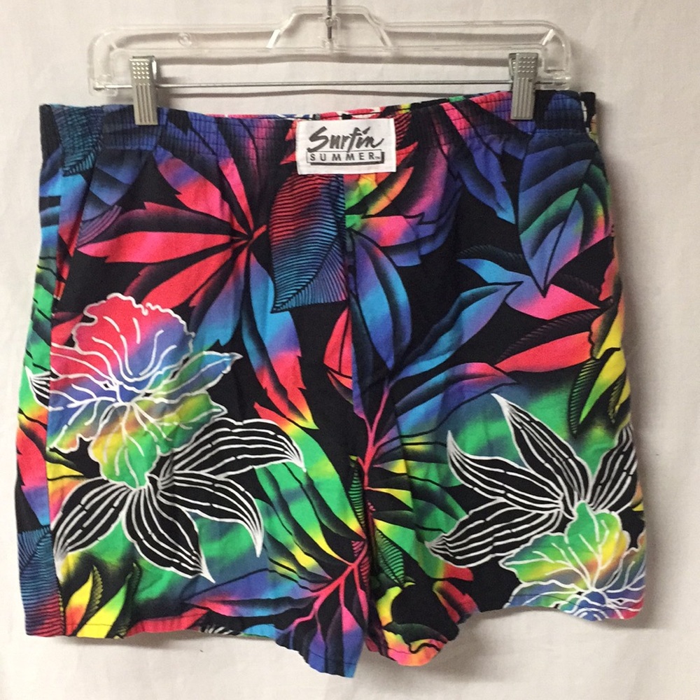 Vintage Floral Shorts